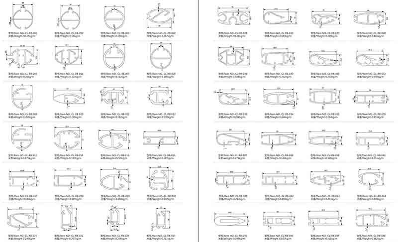 Aluminum Alloy Curtain Track