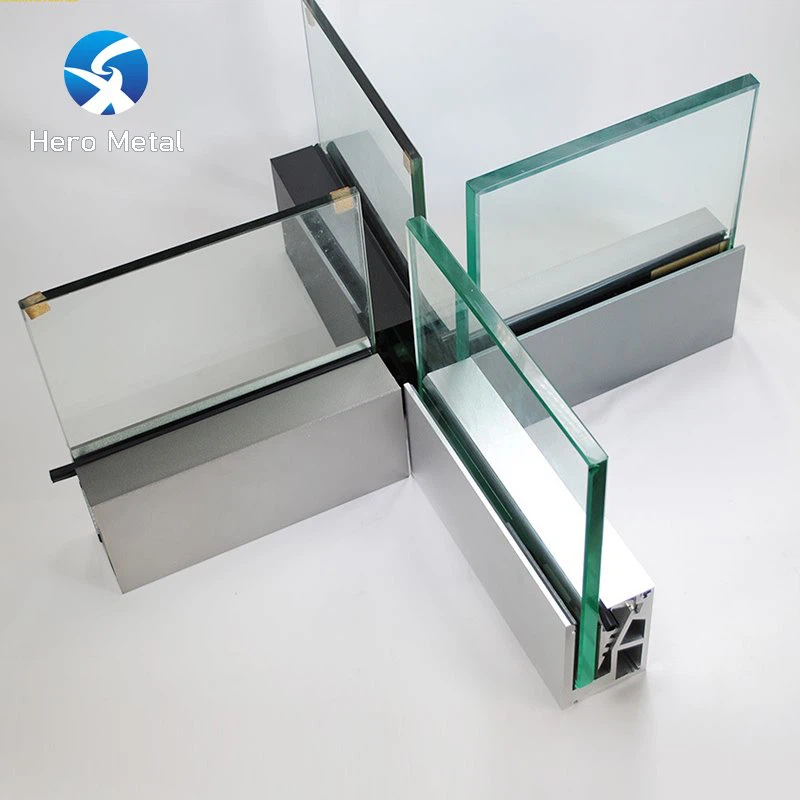 एल्यूमीनियम ग्लेज़िंग प्रोफाइल